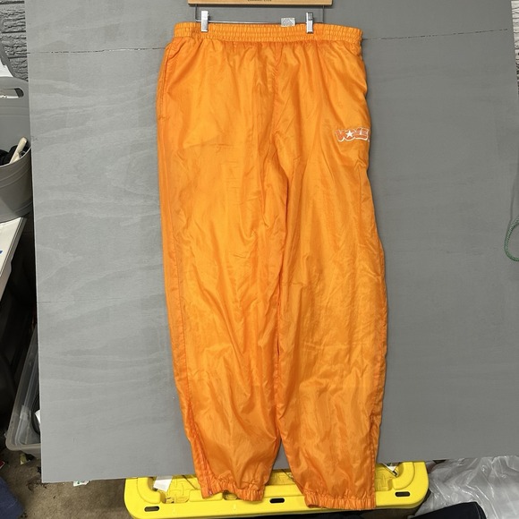 Vtg Starter Tennessee Volunteers Pants Men 2XL  Windbreaker Lined Drawstring Y2K - Picture 2 of 3